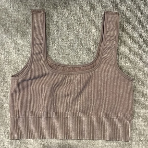 JoyLab Pants & Jumpsuits Joylab Iron Grey High Rise Ribbed Seamless